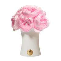 Creme Peony Rosette Dôme