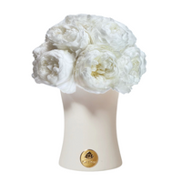 Creme Peony Rosette Dôme