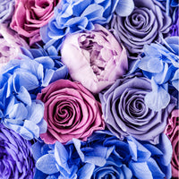 Jardin Petite Dome - Purple by La Fleur Lifetime Flowers