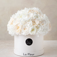 Jardin Dome - White by La Fleur Lifetime Flowers