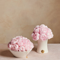 Peony Bowl by La Fleur Lifetime Flowers