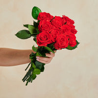 Dozen Long Stems Roses by La Fleur Lifetime Flowers