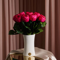 Creme Dozen Peony Rosette