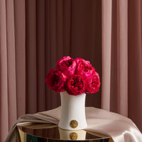 Creme Peony Rosette Dôme