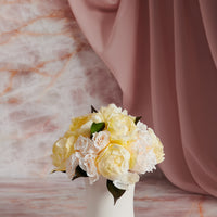 Creme Peony + Rose Dôme