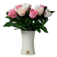 Creme Mixed Long Stems by La Fleur Lifetime Flowers