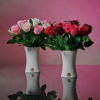 Creme Mixed Long Stems by La Fleur Lifetime Flowers