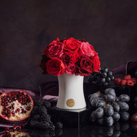 Creme Roses Dôme by La Fleur Lifetime Flowers