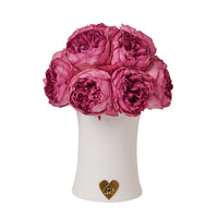 Creme Peony Rosette Dôme