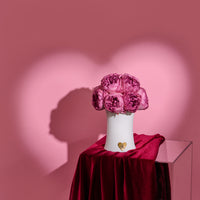 Creme Peony Rosette Dôme