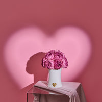 Creme Peony Rosette Dôme