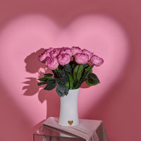 Creme Dozen Peony Rosette