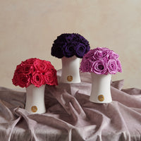 Creme Petite Dôme by La Fleur Lifetime Flowers