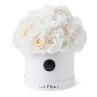 Jardin Dome - White by La Fleur Lifetime Flowers