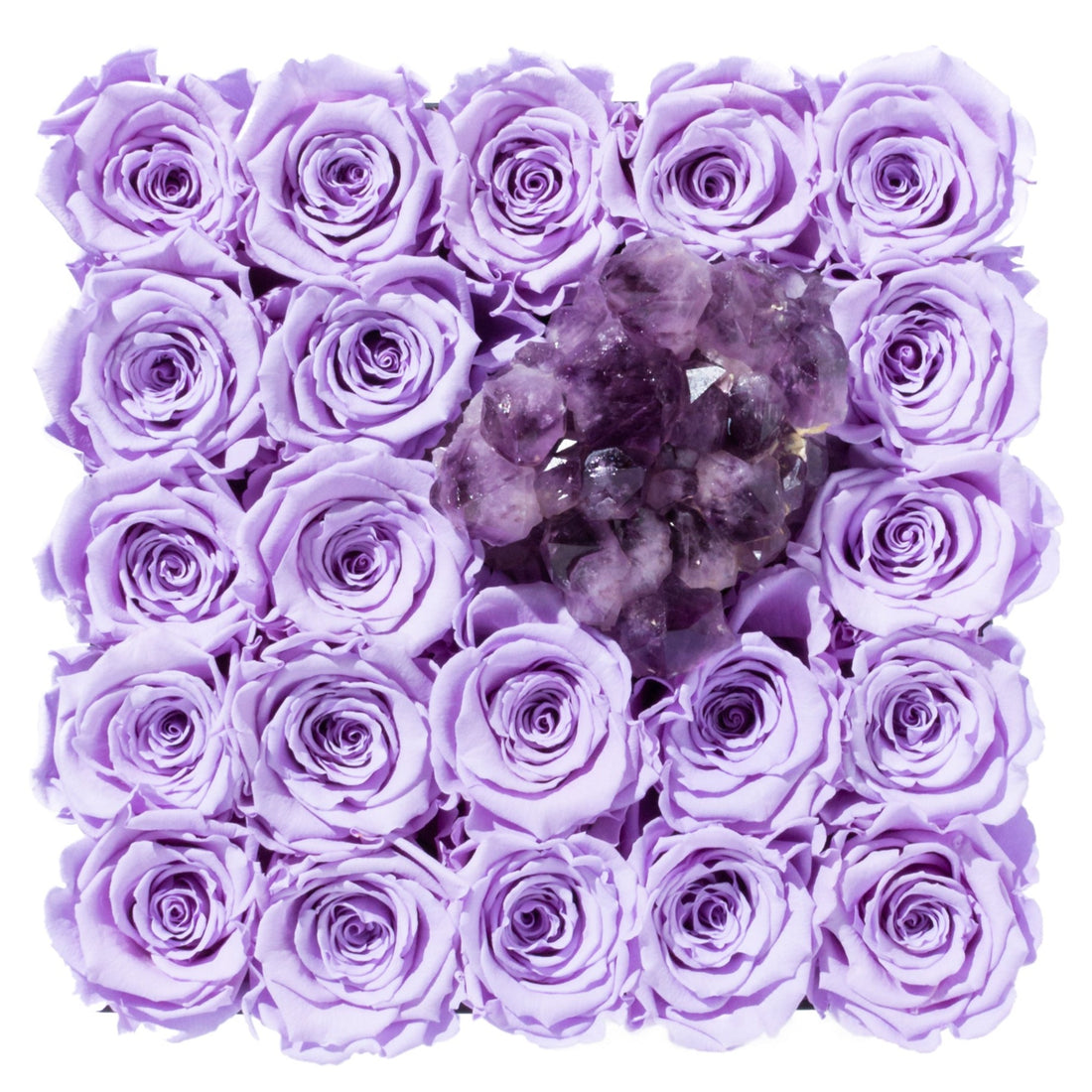 Amethyst - Crystal Collection by La Fleur Lifetime Flowers