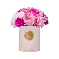 Jardin Super Petite Dome - Pink by La Fleur Lifetime Flowers
