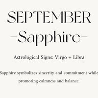 Birthstone Collection - September by La Fleur Lifetime Flowers