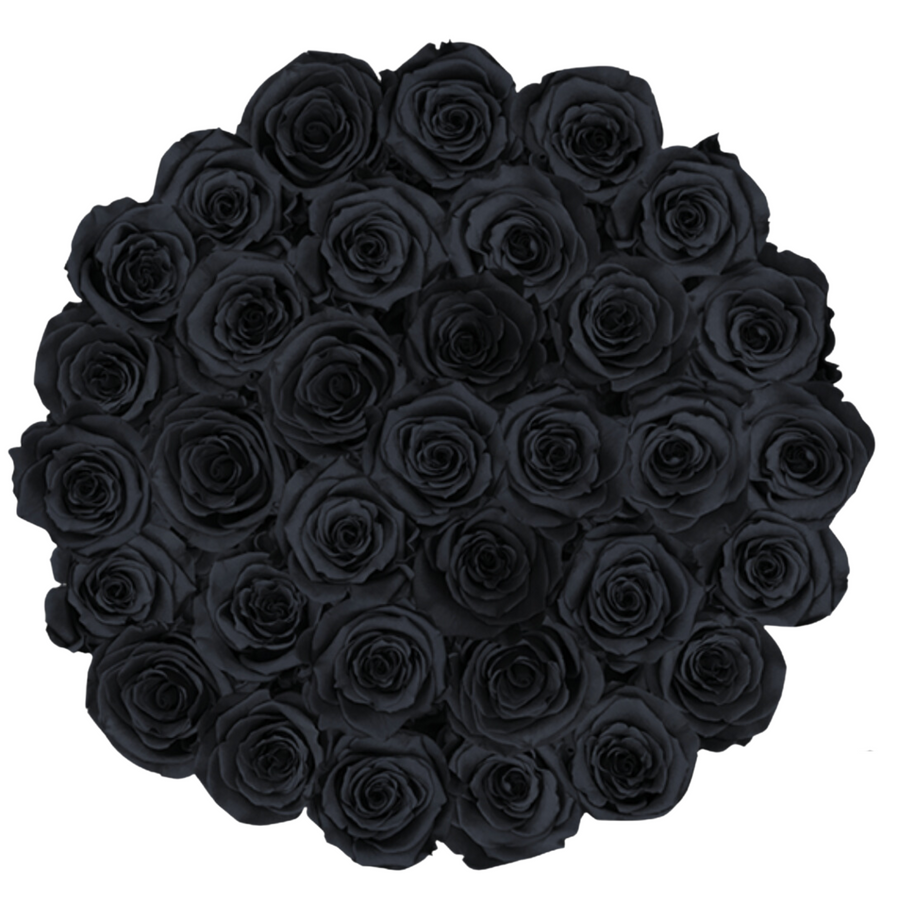 Grande Round - Gray Velvet by La Fleur Lifetime Flowers