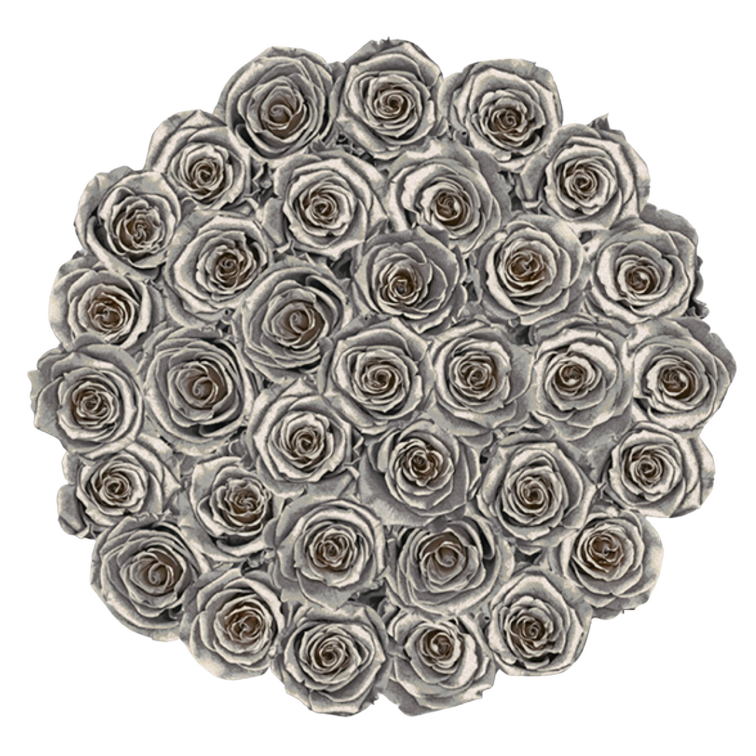 Grande Round - Brown Velvet by La Fleur Lifetime Flowers