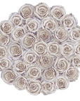 Grande Round - Gray Velvet by La Fleur Lifetime Flowers
