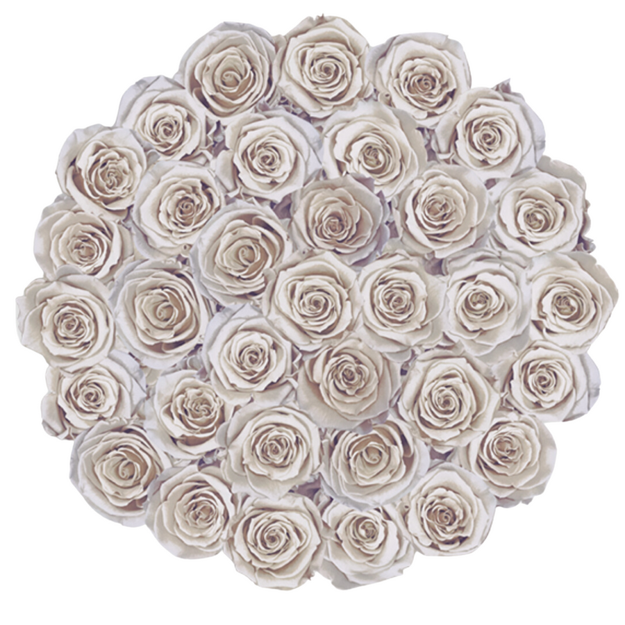 Grande Round - Brown Velvet by La Fleur Lifetime Flowers