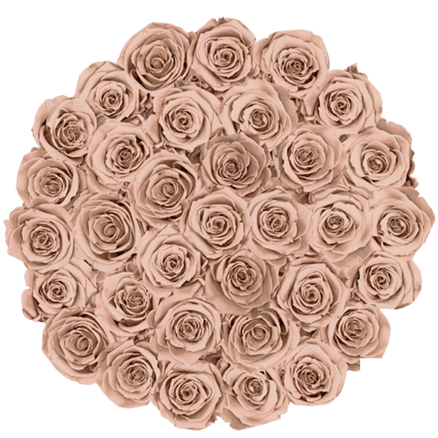 Grande Round - Gray Velvet by La Fleur Lifetime Flowers