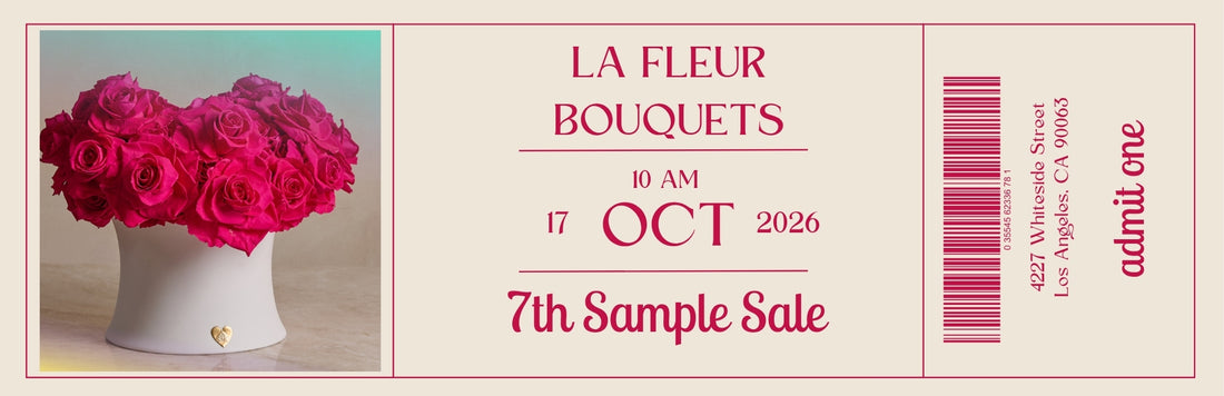 La Fleur Bouquets Sample Sale