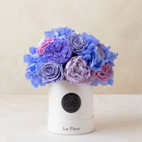 Jardin Petite Dome - Purple by La Fleur Lifetime Flowers