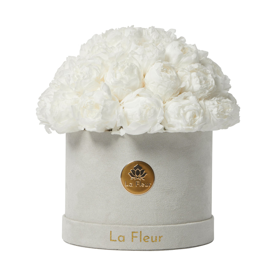 Peony Dome by La Fleur Lifetime Flowers