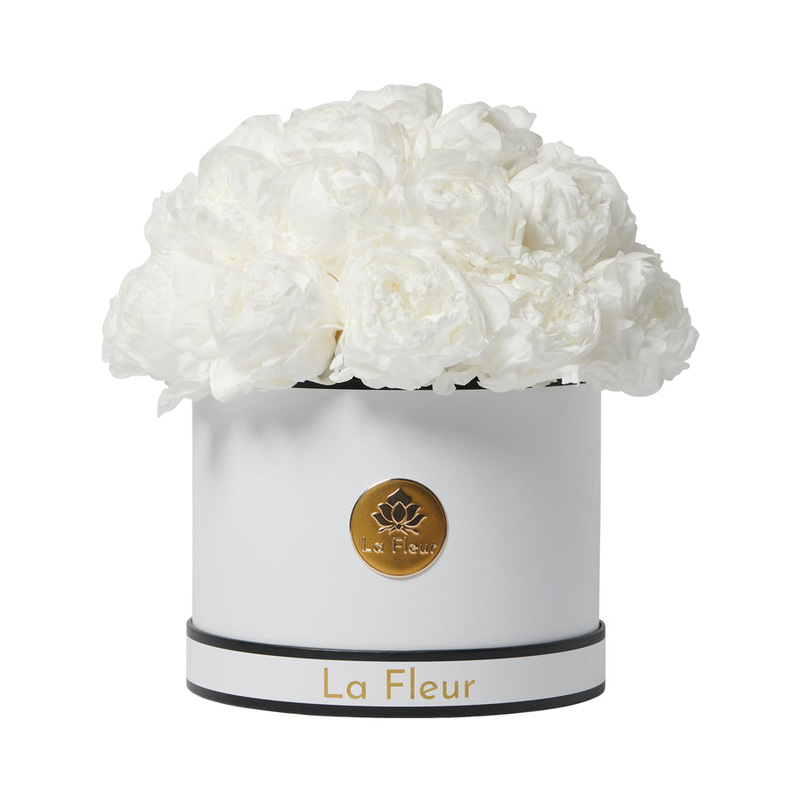 Peony Dome by La Fleur Lifetime Flowers