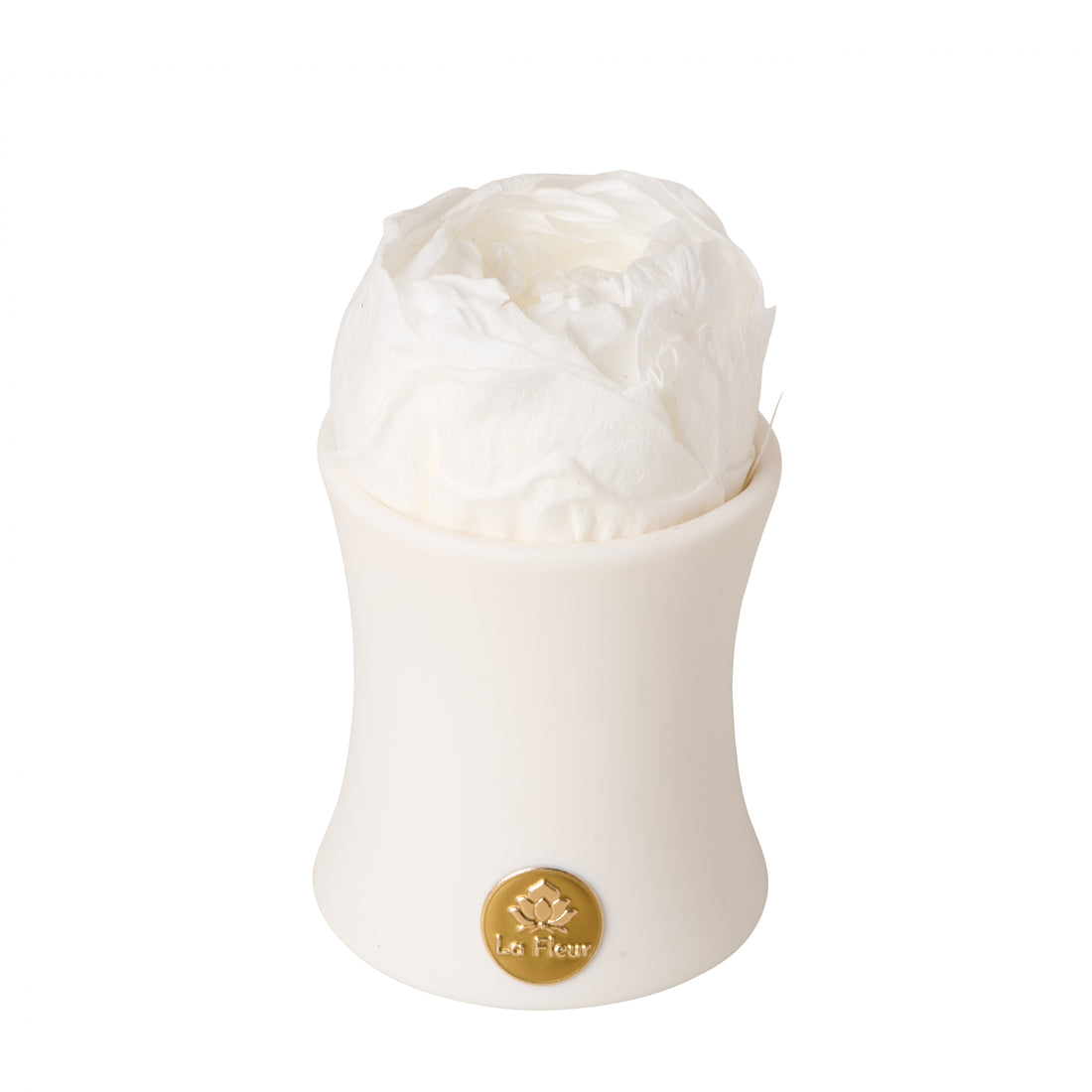 Creme Peony Rosette Mini