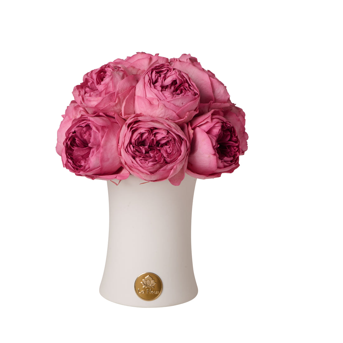 Creme Peony Rosette Dôme