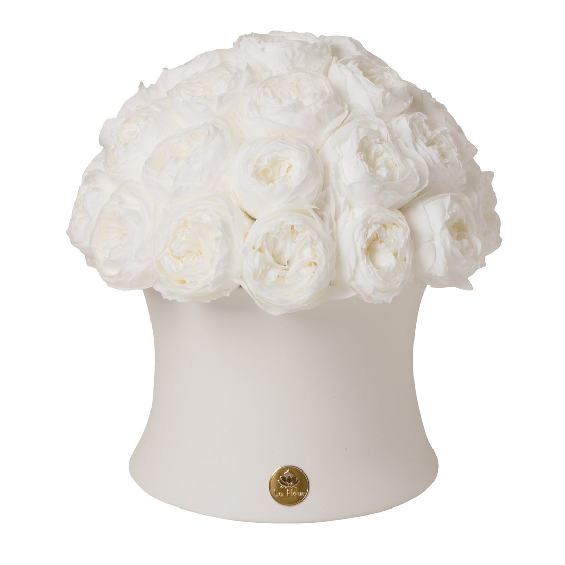Grande Creme Peony Rosette