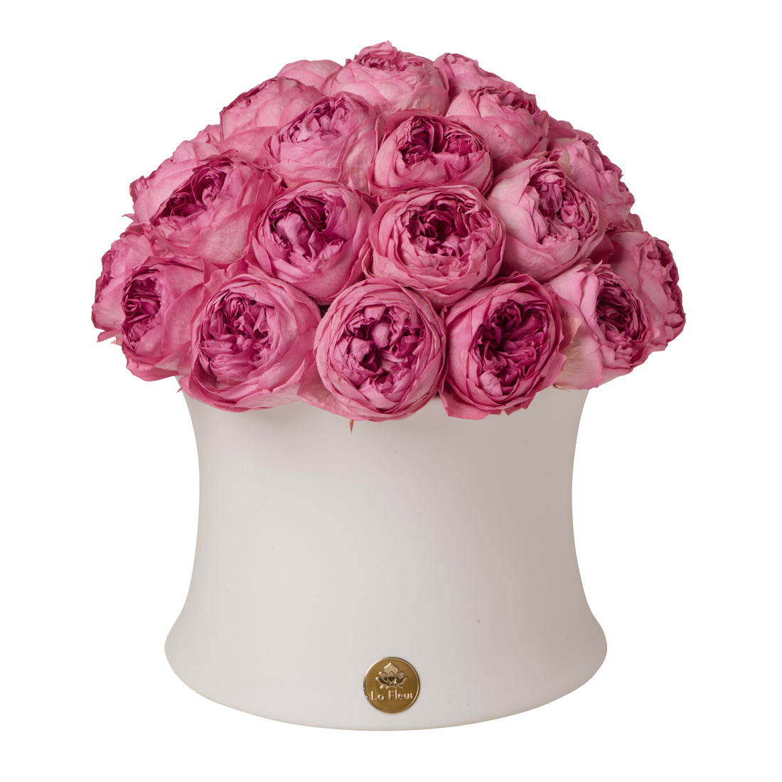 Grande Creme Peony Rosette