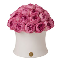 Grande Creme Peony Rosette