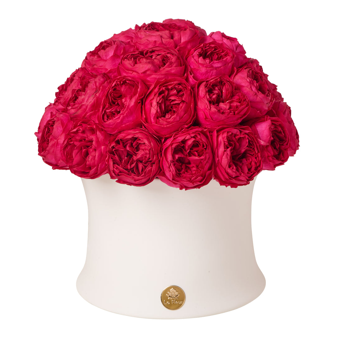 Grande Creme Peony Rosette