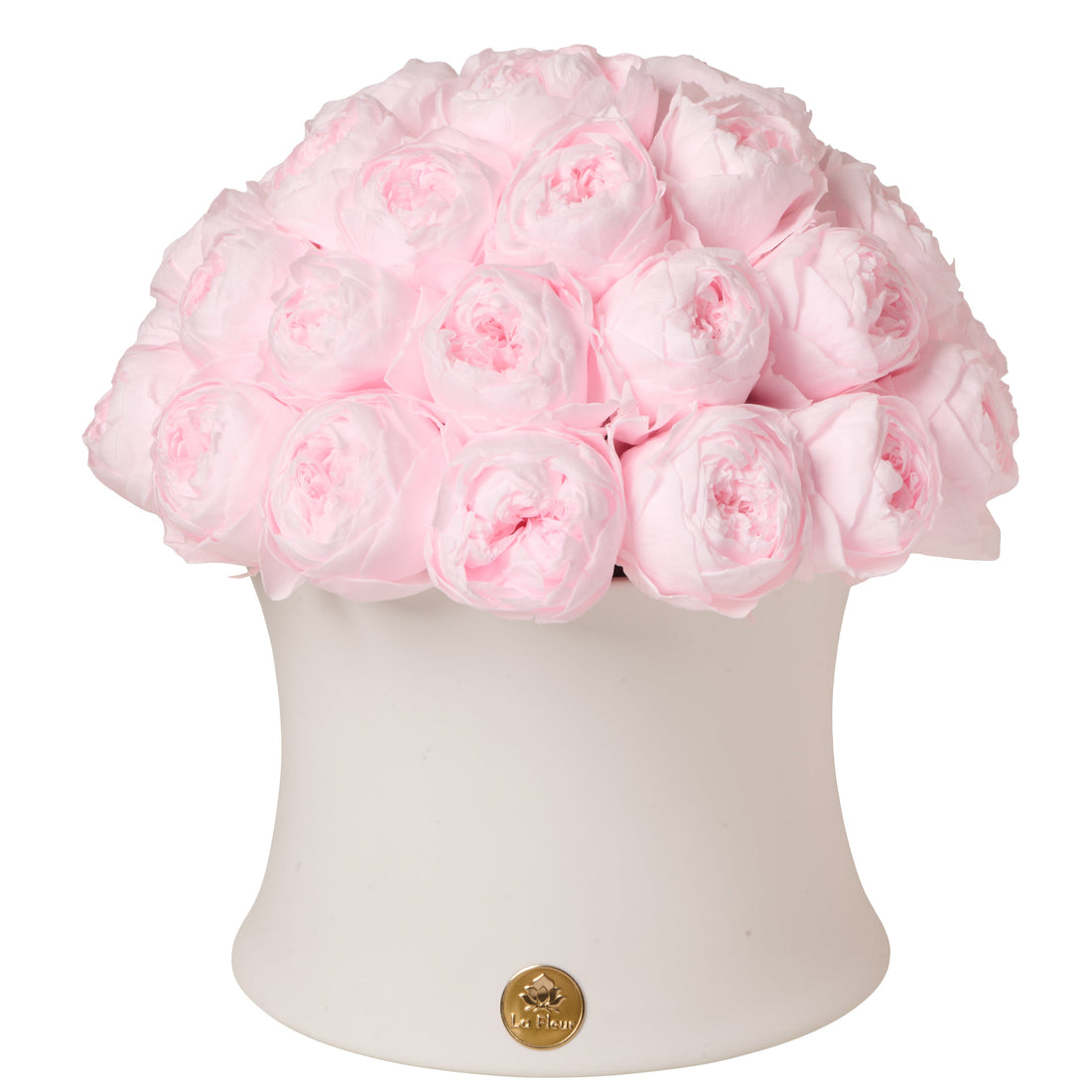 Grande Creme Peony Rosette