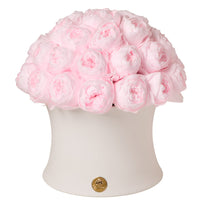Grande Creme Peony Rosette