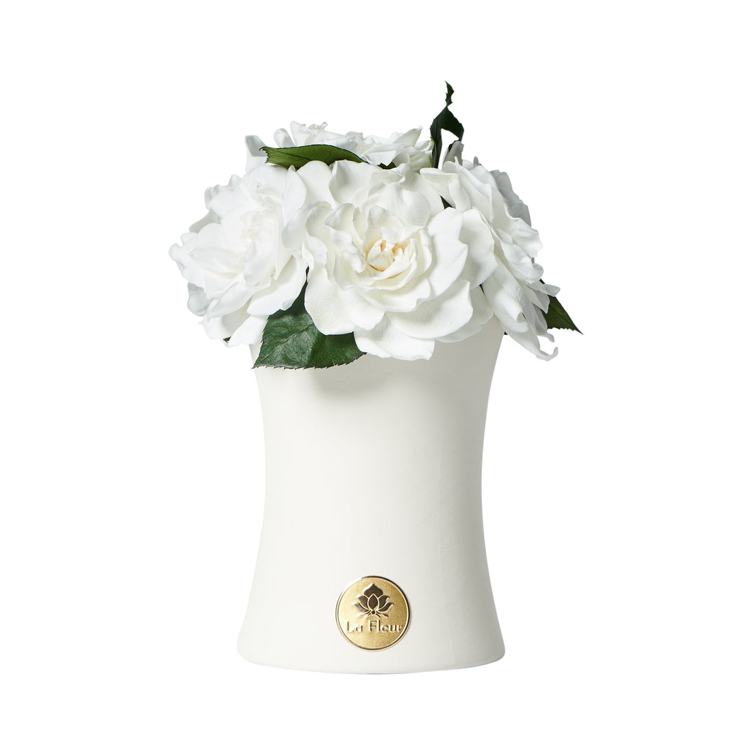 Creme Gardenia Dôme by La Fleur Lifetime Flowers