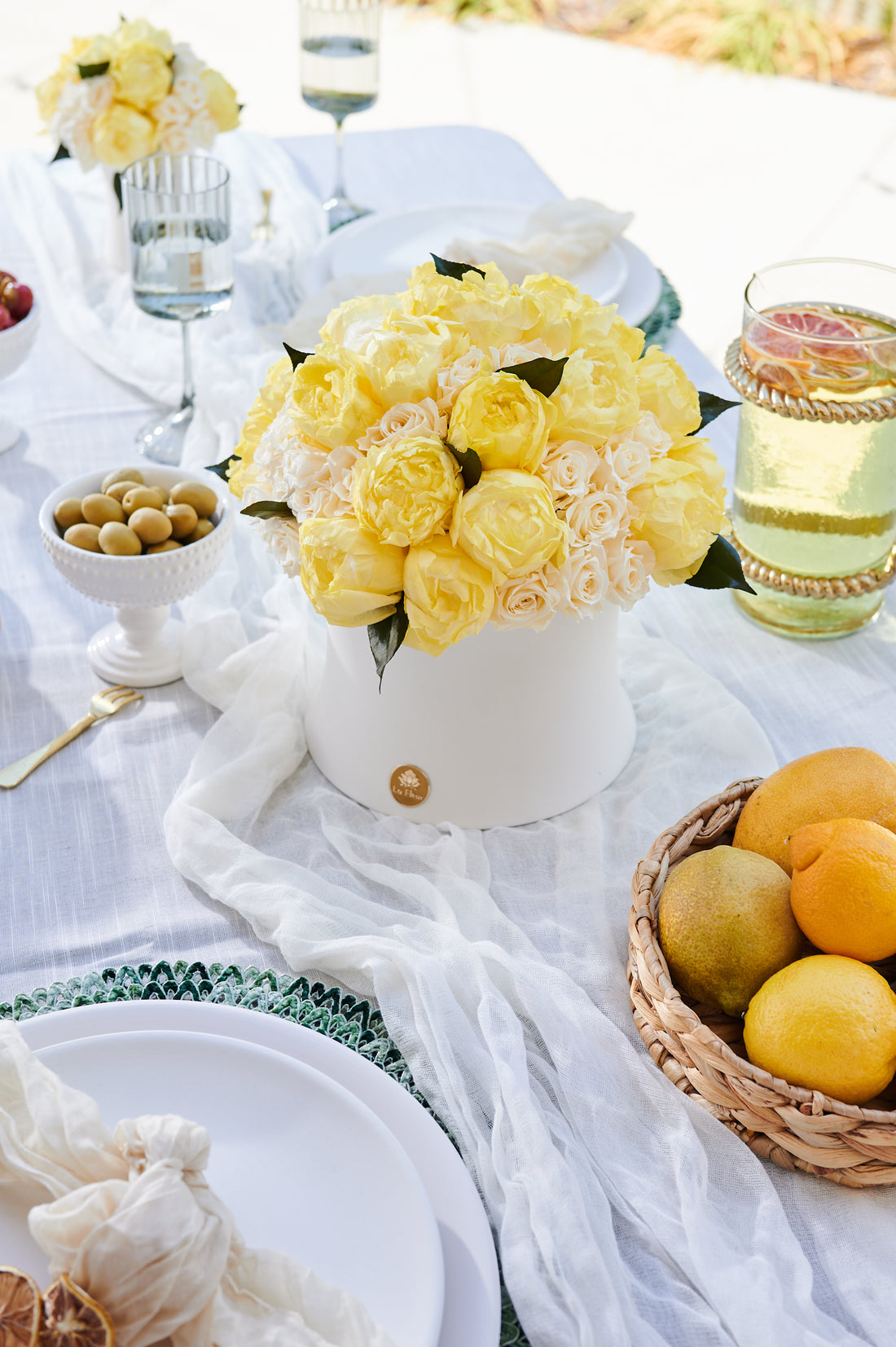 Grande Creme Peony + Rose Dôme