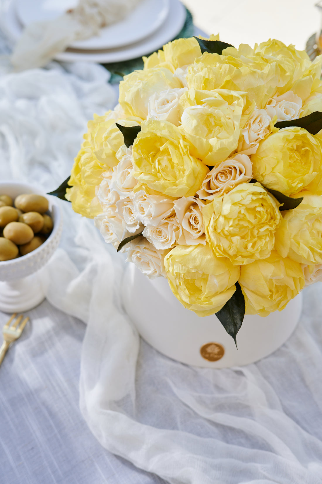 Grande Creme Peony + Rose Dôme