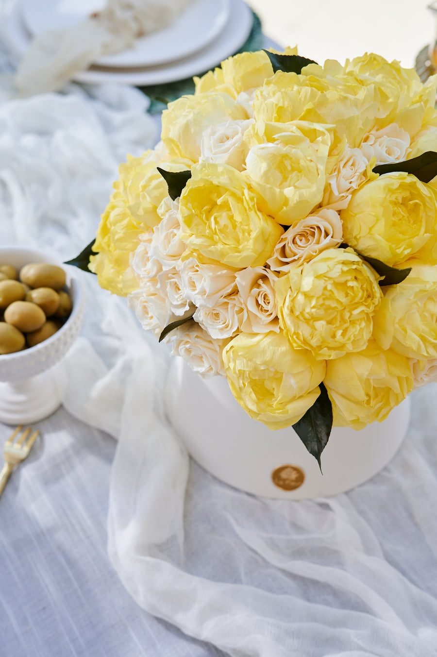 Grande Creme Peony + Rose Dôme