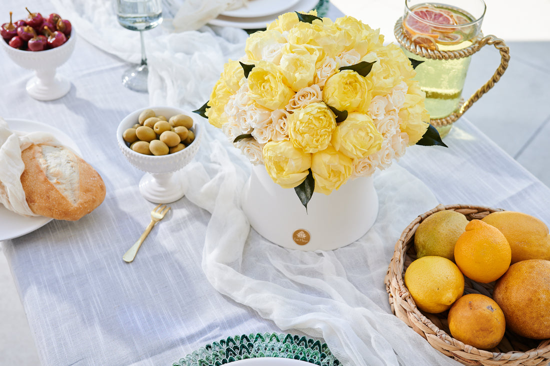 Grande Creme Peony + Rose Dôme