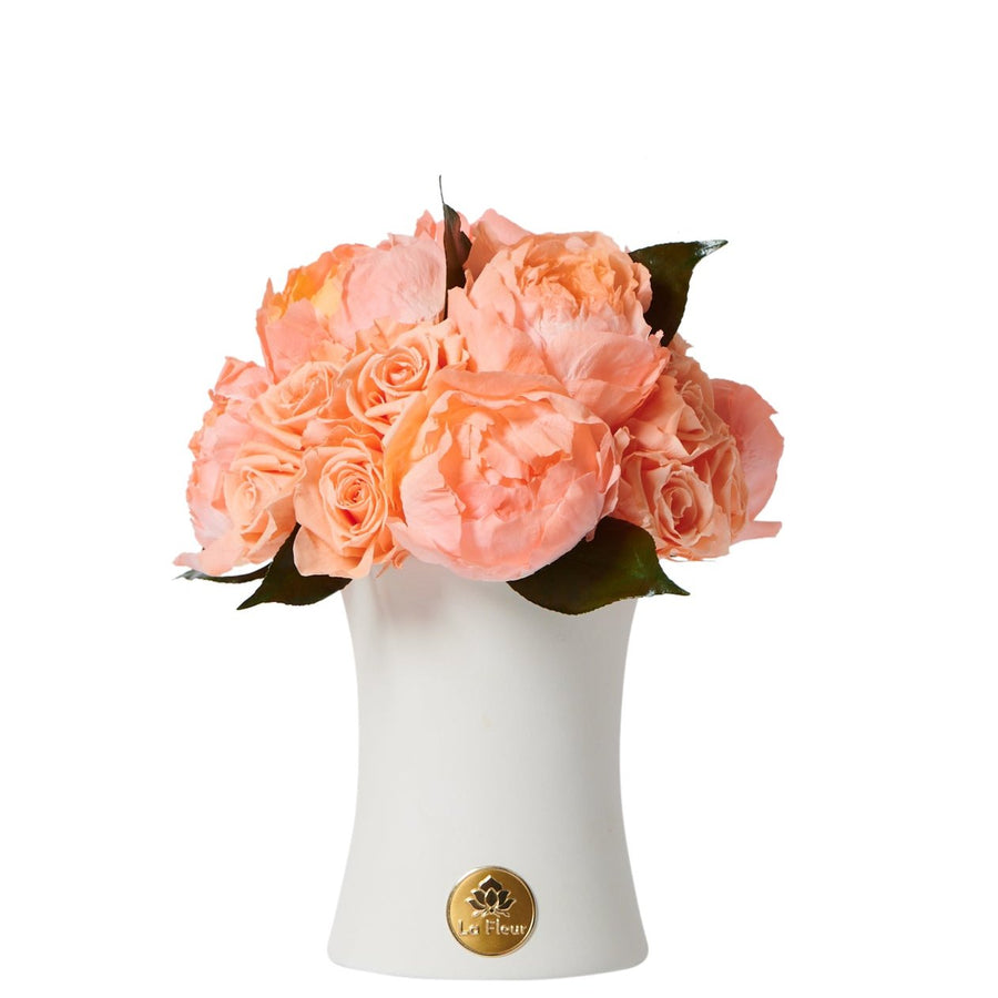 Creme Peony + Rose Dôme