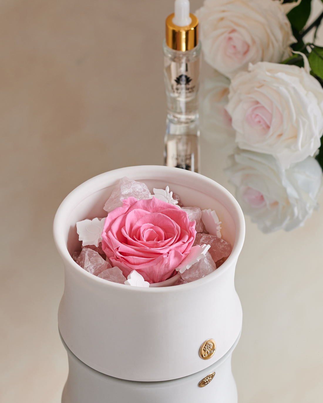 Rose Quartz Crystal Diffuser