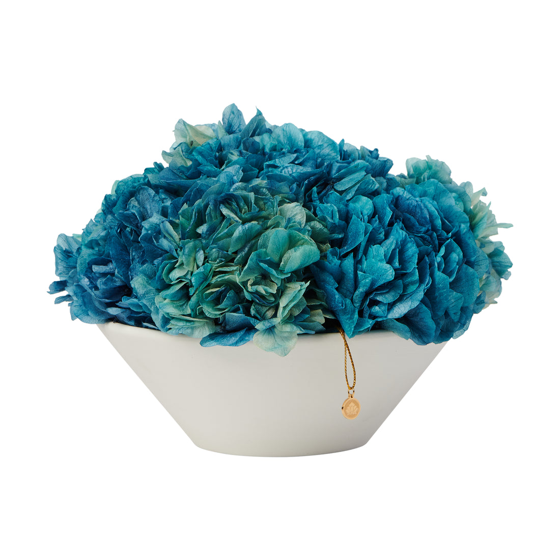 Hydrangea Bowl by La Fleur Lifetime Flowers