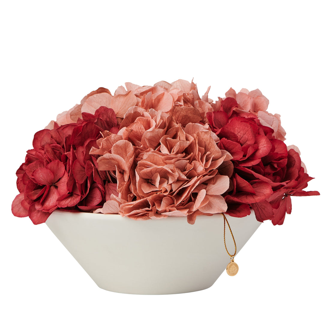 Hydrangea Bowl by La Fleur Lifetime Flowers