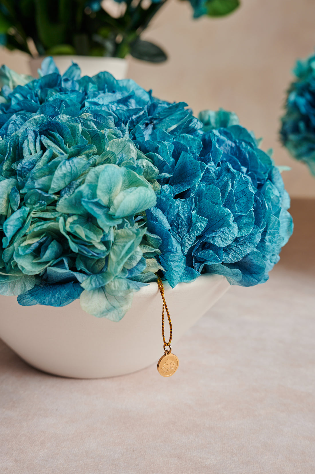 Hydrangea Bowl by La Fleur Lifetime Flowers