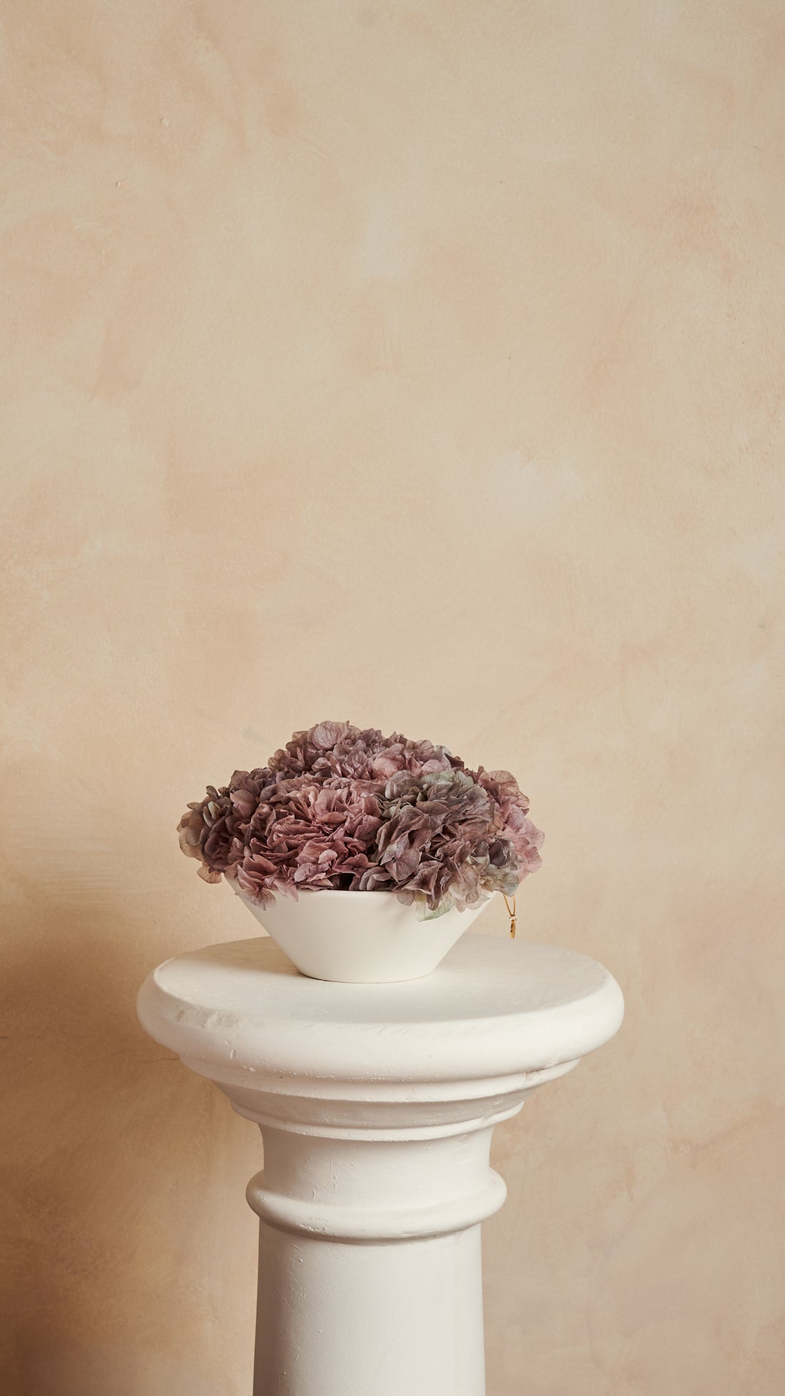 Hydrangea Bowl by La Fleur Lifetime Flowers