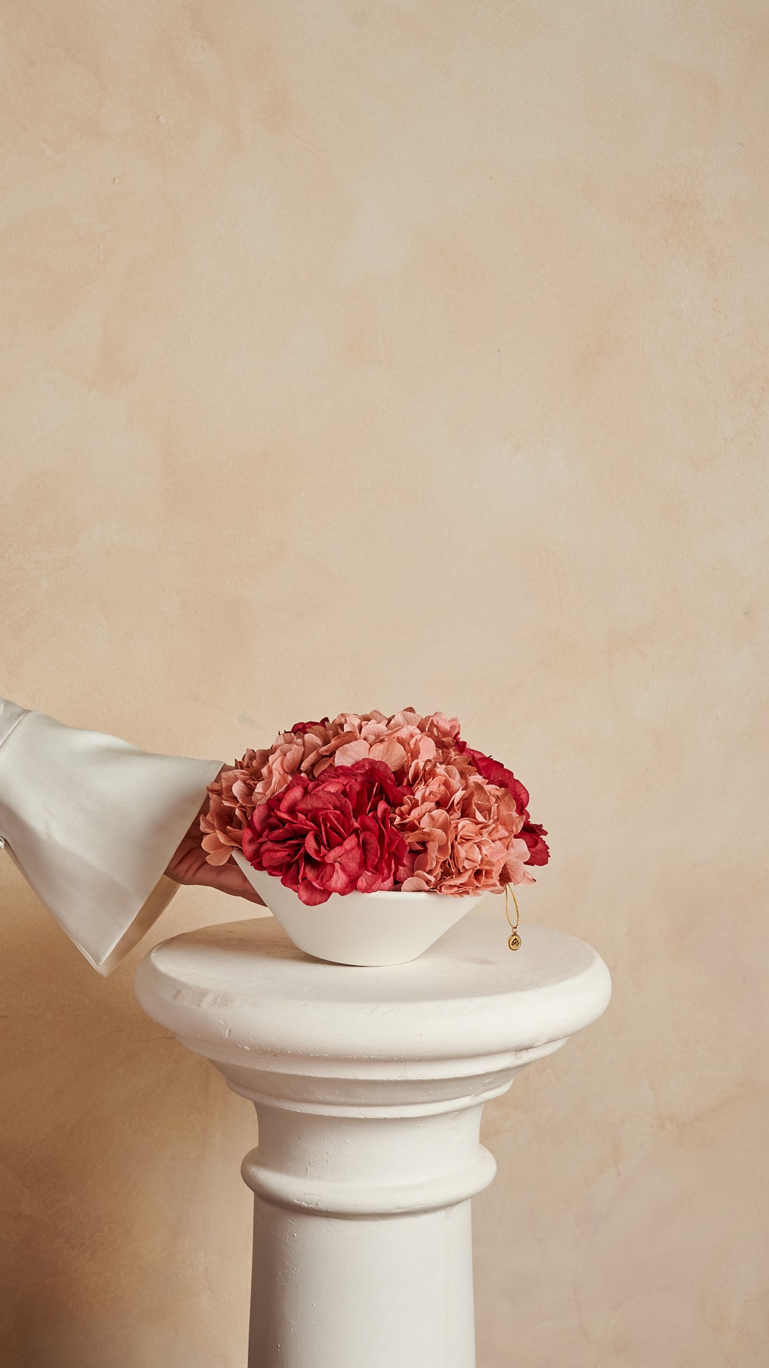 Hydrangea Bowl by La Fleur Lifetime Flowers